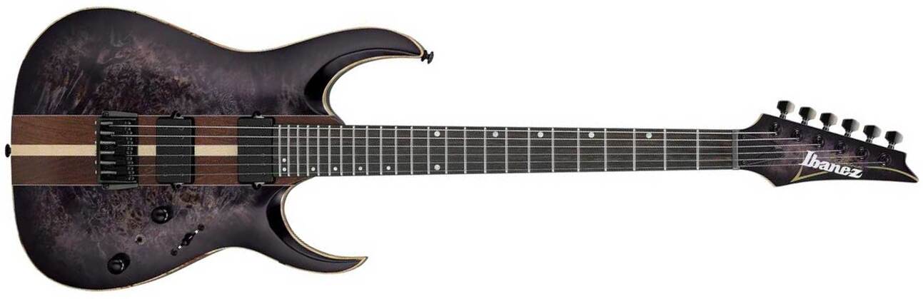 Ibanez Rga21p1pb Drl Premium 2h Dimarzio Ht Eb - Deep Twilight Burst - Str shape electric guitar - Main picture