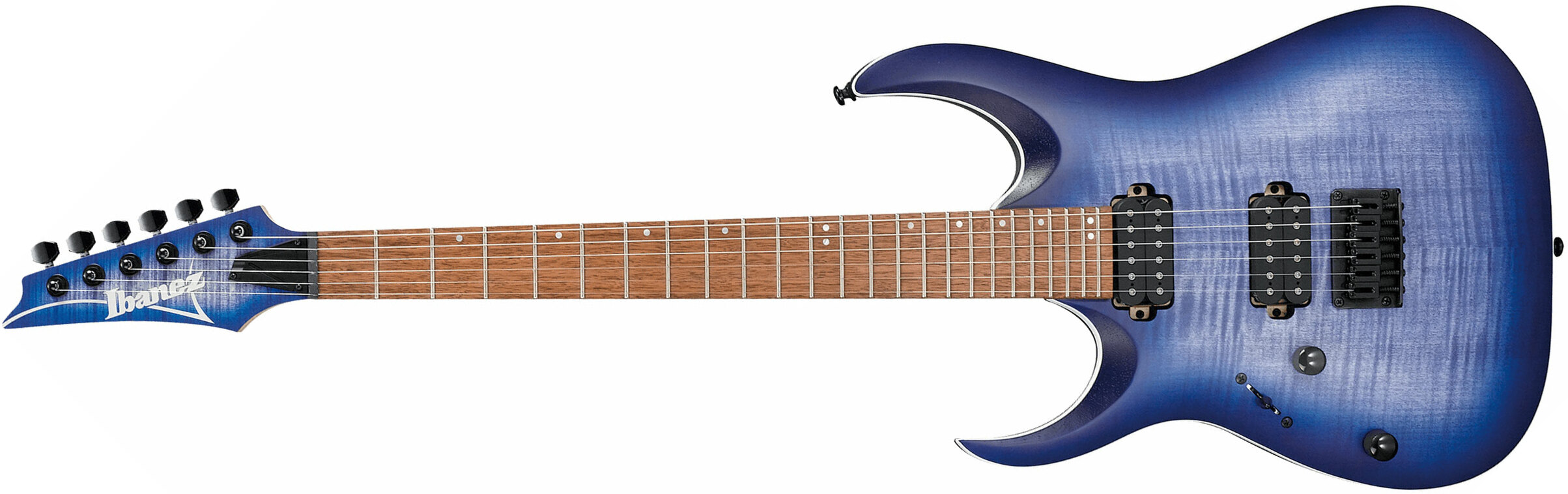 Ibanez Rga42fml Blf Gaucher Standard Hh Ht Rw - Blue Lagoon Burst Flat - Str shape electric guitar - Main picture