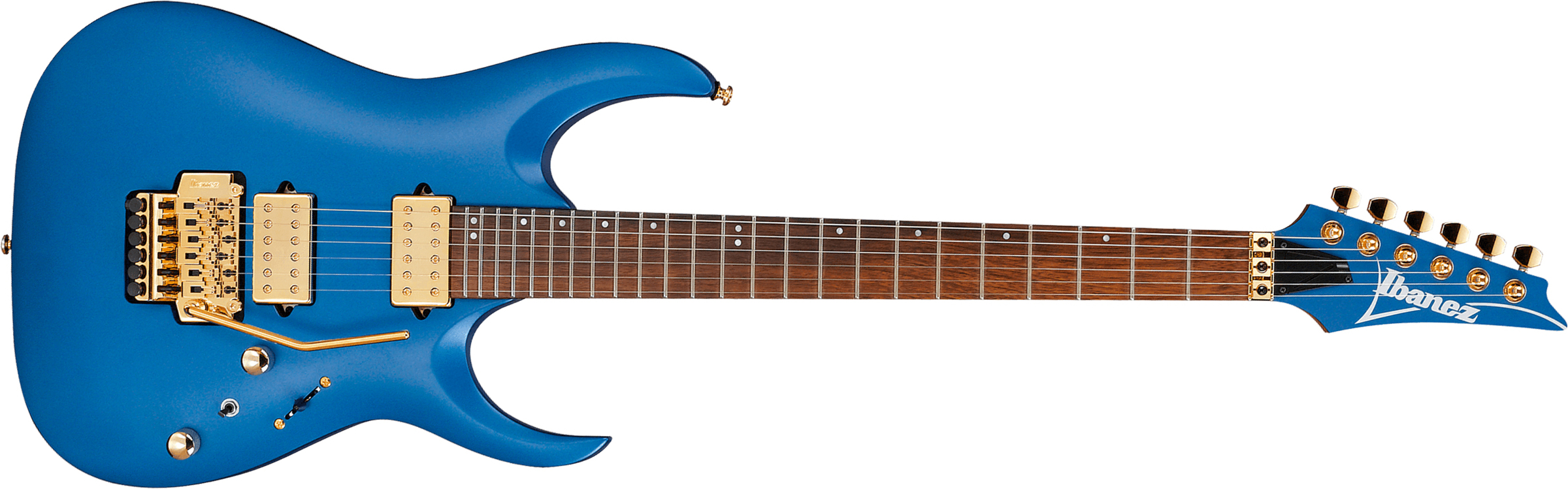 Ibanez Rga42hpt Lbm Standard  Hh Fr Jat - Laser Blue Matte - Str shape electric guitar - Main picture
