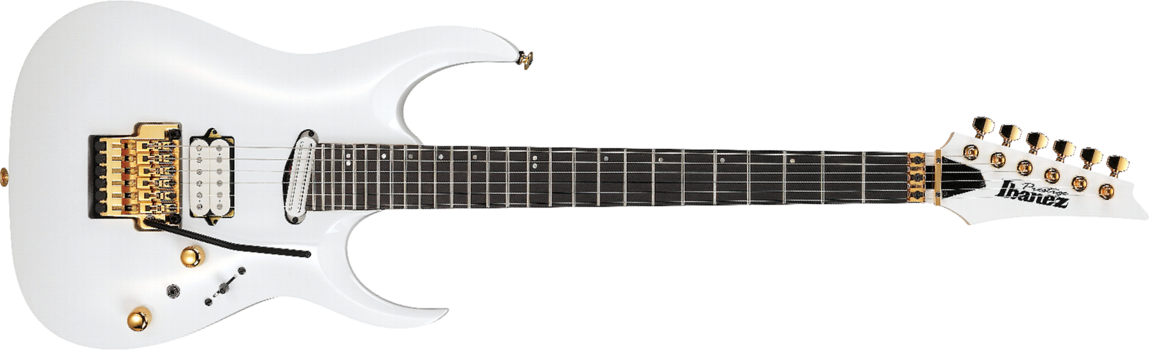Ibanez Rga622xh Wh Axe Design Lab Jap 2h Trem Eb - White - Str shape electric guitar - Main picture