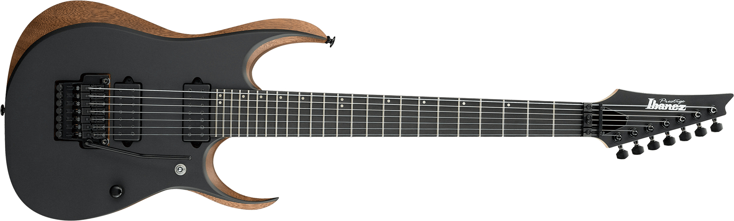 Ibanez Rgdr4327 Ntf Prestige Jap Hh Dimarzio Fr Eb - Natural Flat - 7 string electric guitar - Main picture