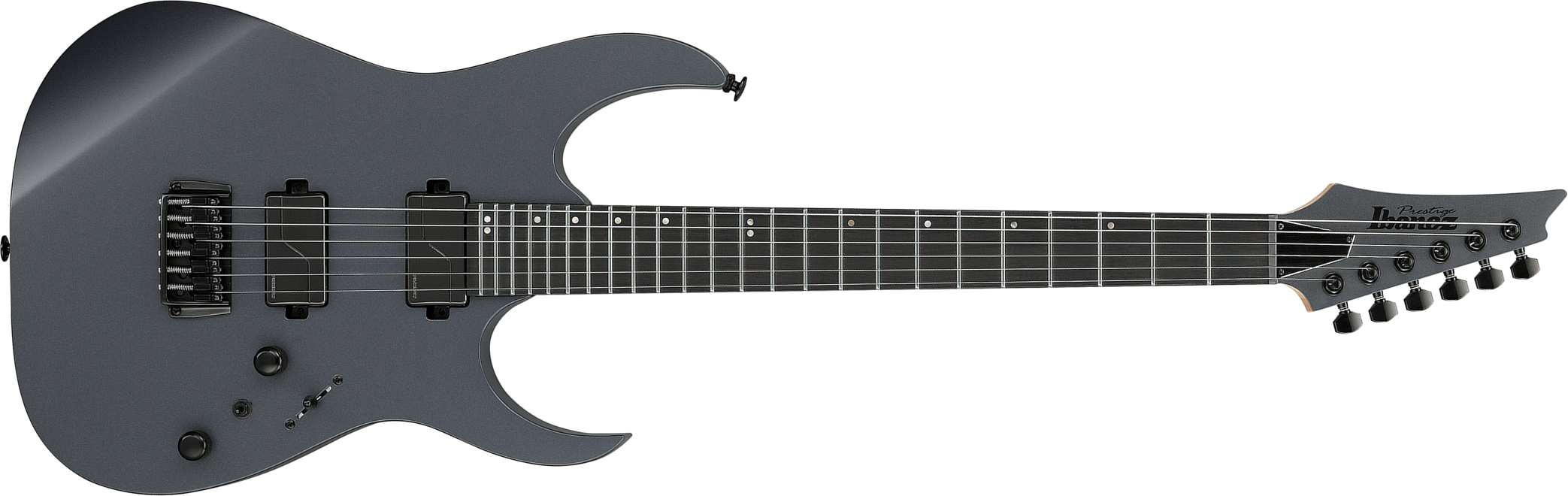 Ibanez Rgr5121rb Grf Prestige Jap 2h Fishman Fluence Ht Rw - Gray Metallic Flat - Str shape electric guitar - Main picture