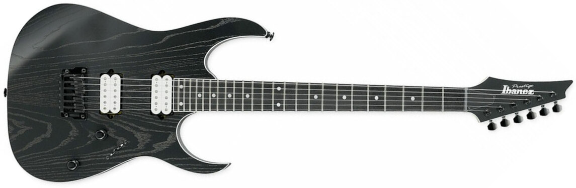 Ibanez Rgr652ahbf Wk Prestige Japon Hh Ht Rw - Weathered Black - Str shape electric guitar - Main picture