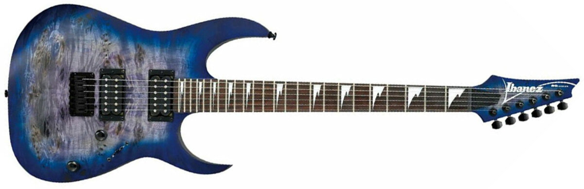 Ibanez Rgrt621dpb Blf Standard Hh Ht Jat - Blue Lagoon Burst Flat - Str shape electric guitar - Main picture