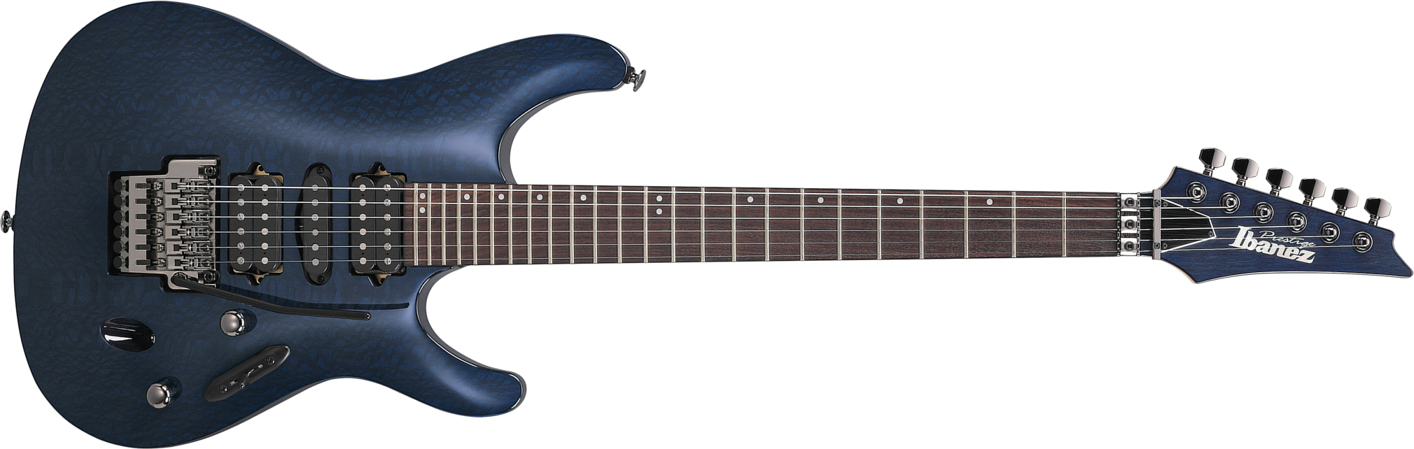 Ibanez S6670sk Dub Prestige Jap Hsh Dimarzio Fr Rw - Dark Ultramarine Blue - Str shape electric guitar - Main picture