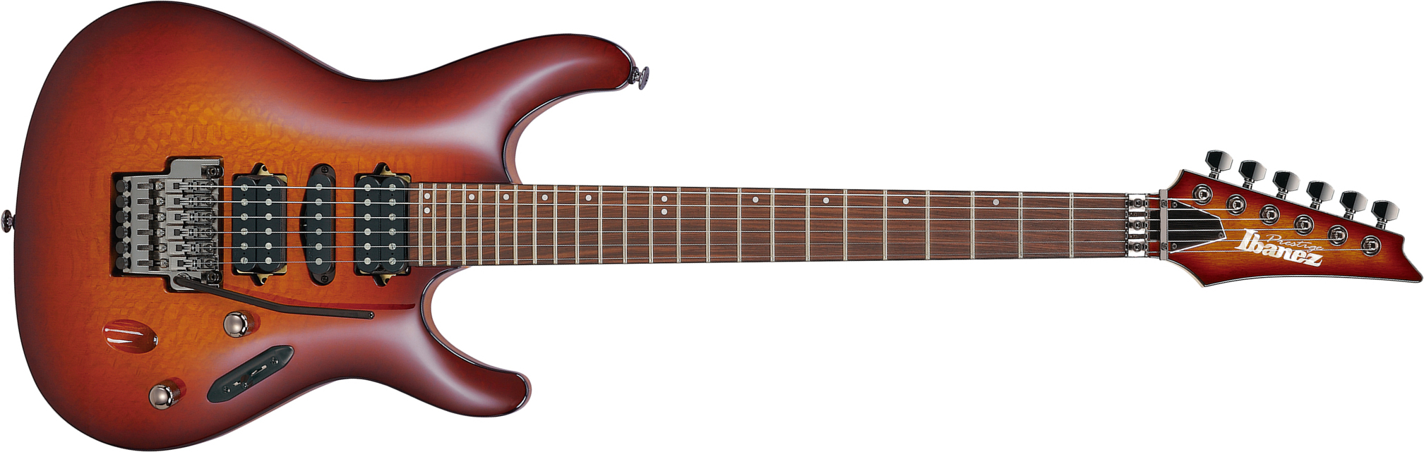 Ibanez S6670sk Stb Prestige Jap Hsh Dimarzio Fr Rw - Sunset Burst - Str shape electric guitar - Main picture