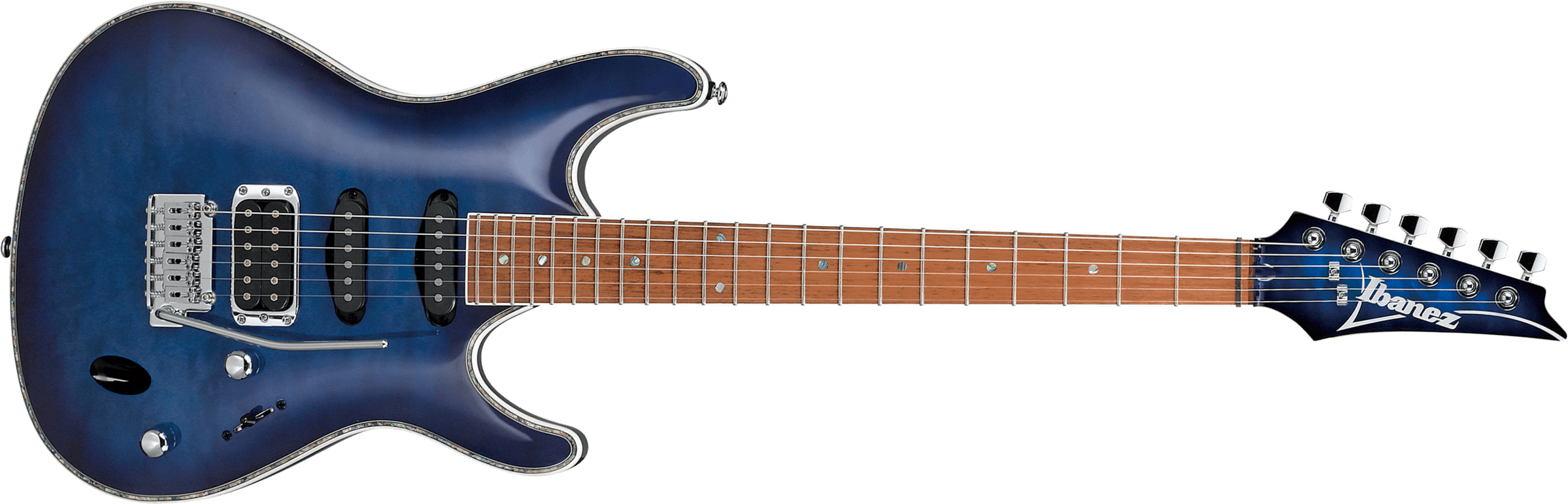 Ibanez Sa360nqm Spb Standard Hss Trem Jat - Sapphire Blue - Str shape electric guitar - Main picture