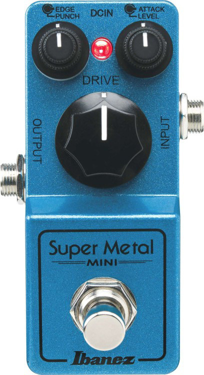 Ibanez Smmini Super Metal Mini - Overdrive, distortion & fuzz effect pedal - Main picture