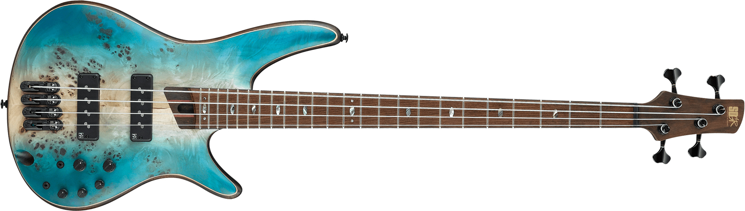 Ibanez Sr1600b Chf Premium Active Pp - Caribbean Shoreline Flat - Solid body electric bass - Main picture