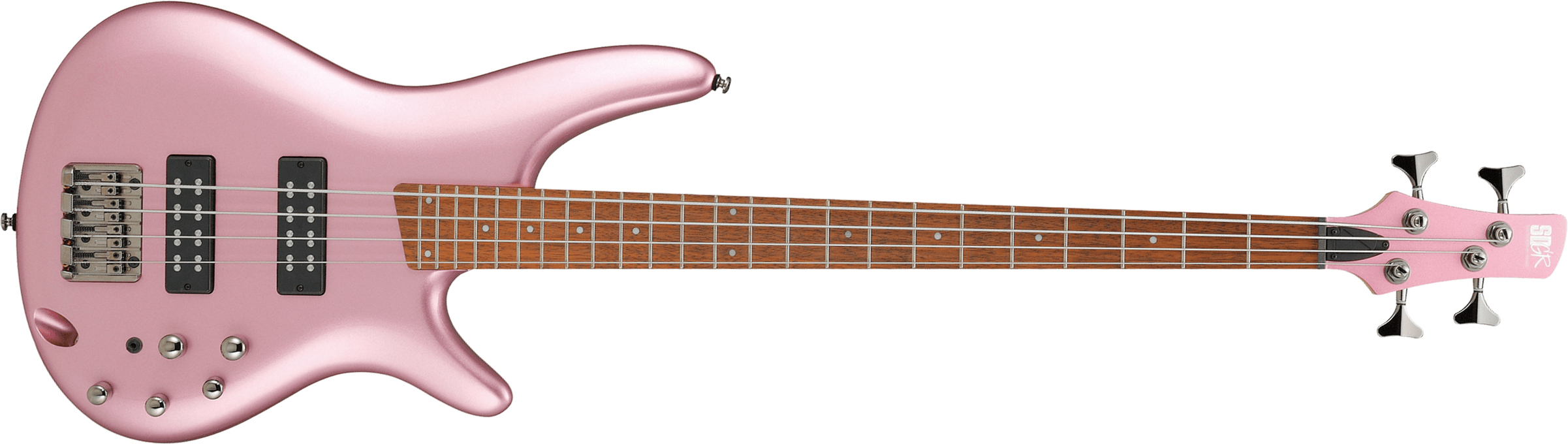 Ibanez Sr300e Pgm Standard Active Jat - Pink Gold Metallic - Solid body electric bass - Main picture