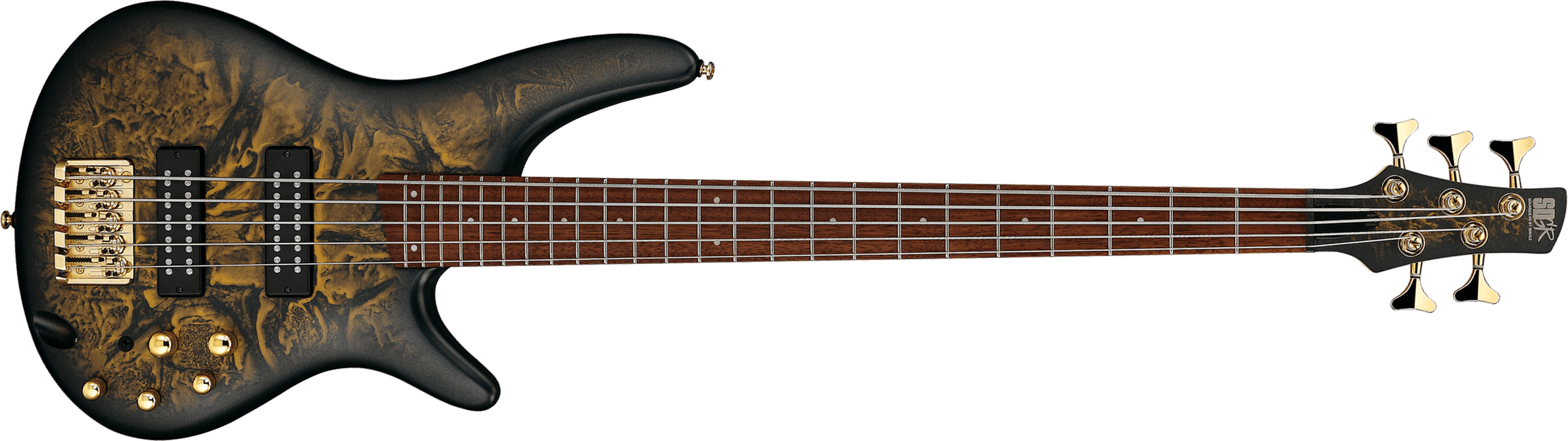 Ibanez Sr305edx Fdm Standard 5c Active Jat - Frozen Gold Matte - Solid body electric bass - Main picture