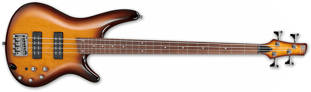 Ibanez Sr370ef Bbt Standard Fretless Active Jat - Brown Burst - Solid body electric bass - Main picture