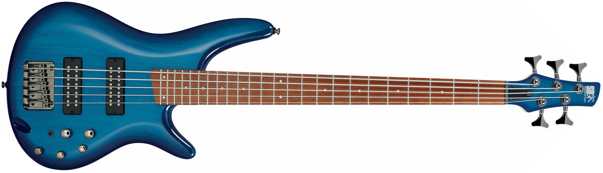 Ibanez Sr375e Spb Standard 5c Active Jat - Sapphire Blue - Solid body electric bass - Main picture