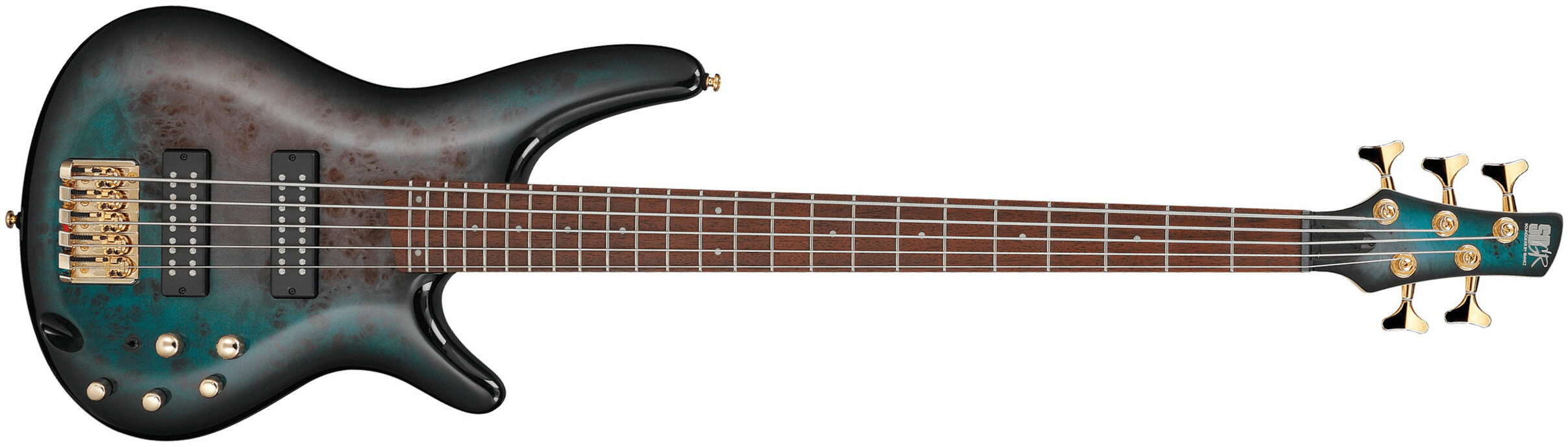 Ibanez Sr405epbdx Tsu Standard 5c Active Jat - Tropical Seafloor Burst - Solid body electric bass - Main picture