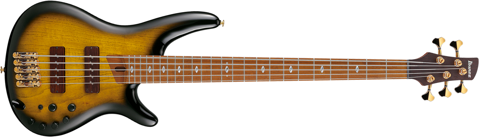 Ibanez Sr4505 Dst Prestige Jap 5c Active Mn - Desert Sunset Burst - Solid body electric bass - Main picture