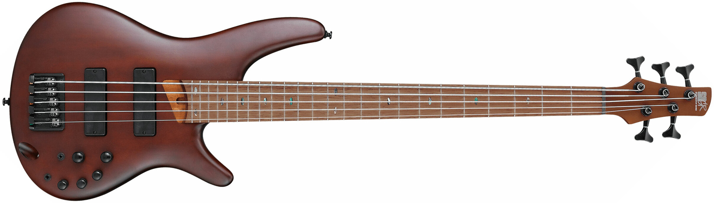 Ibanez Sr505e Bm Standard 5c Active Bartolini Rw - Brown Mahogany - Solid body electric bass - Main picture