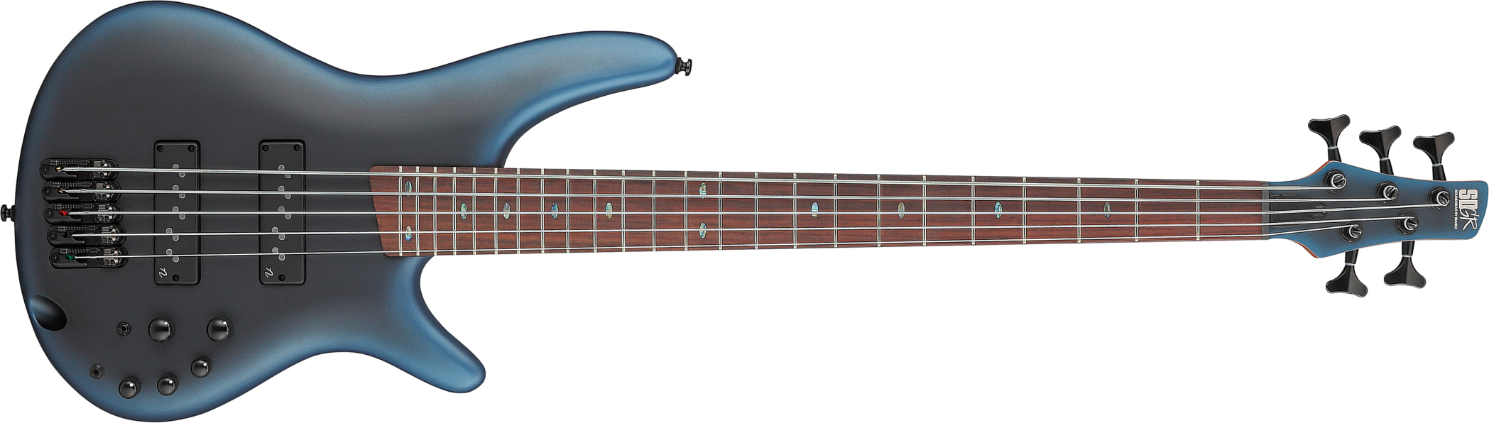 Ibanez Sr505n Mam 5c Standard Active Rw - Midnight Arctic Ocean Matte - Solid body electric bass - Main picture