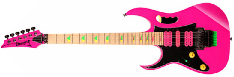 Pink left handed guitar discount