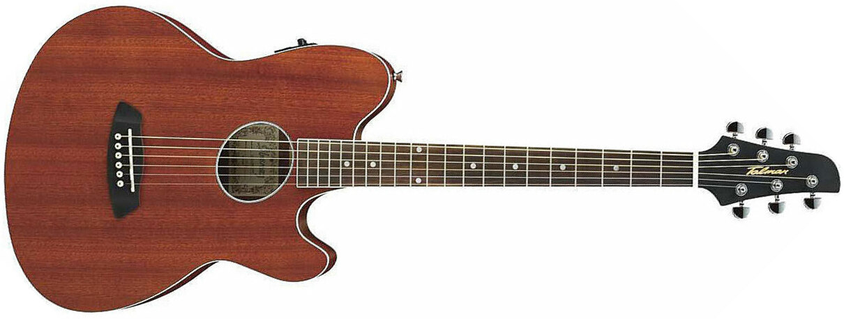 Ibanez Tcy12e Opn Talman Cw Tout Acajou Rw - Open Pore Natural - Electro acoustic guitar - Main picture