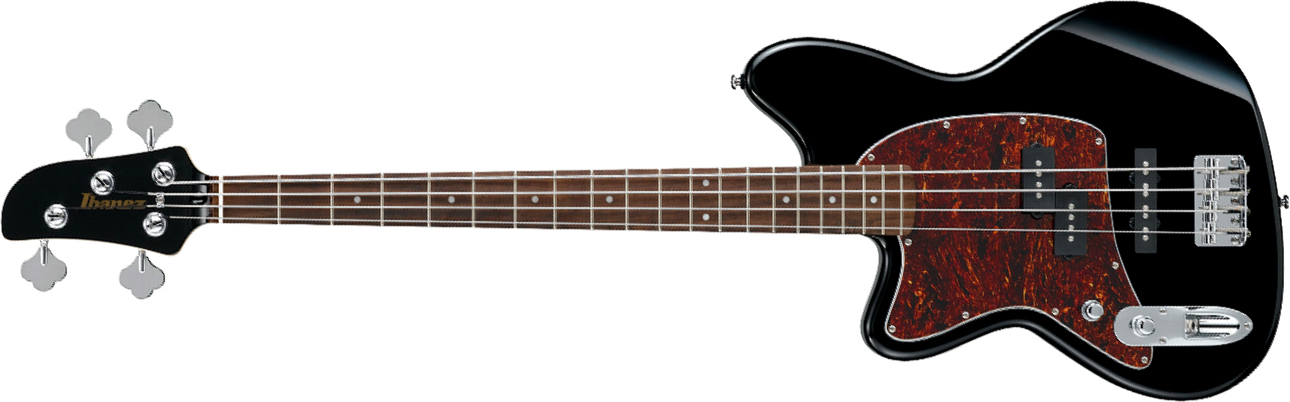 Ibanez Tmb100l Bk Standard Talman Bass Lh Gaucher Active Jat - Black - Solid body electric bass - Main picture