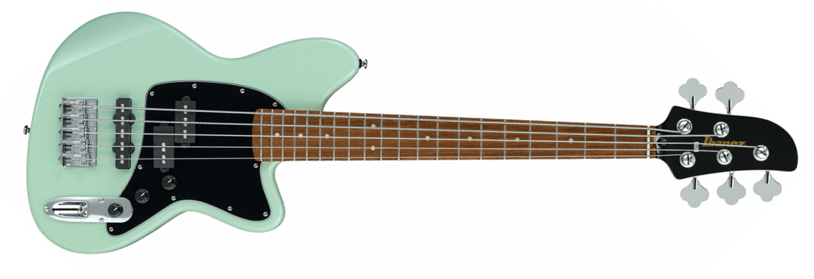 Ibanez Tmb35 Mgr Talman Bass 5-cordes Jat - Mint Green - Electric bass for kids - Main picture