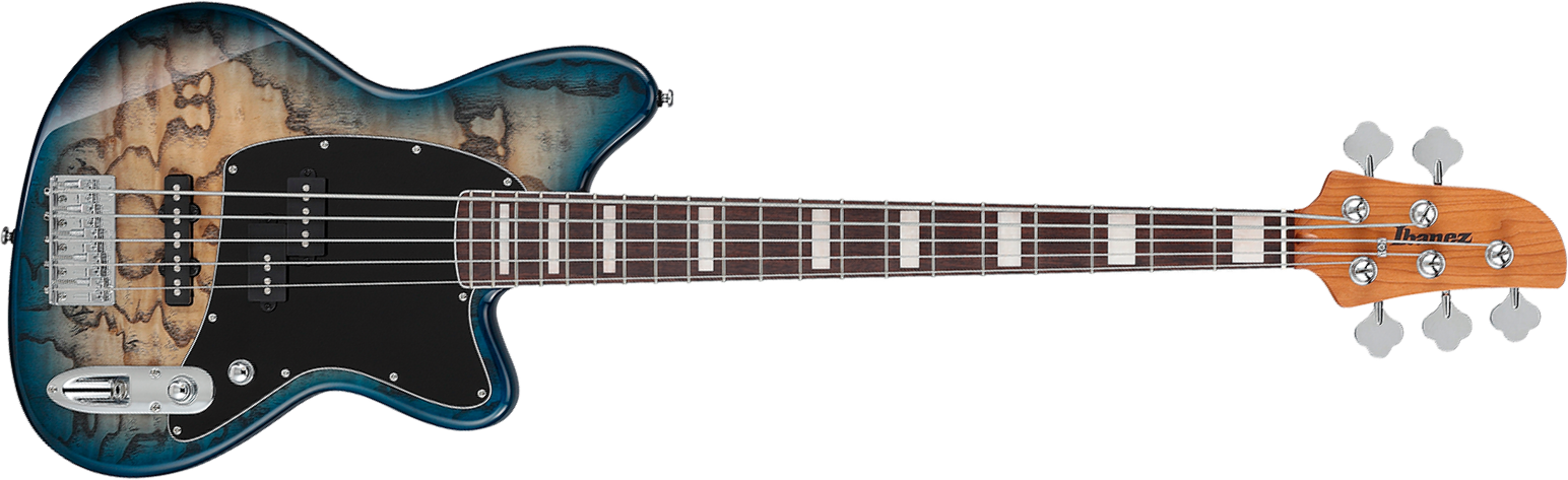 Ibanez Tmb405ta Cbs Talman 5c Active Rw - Cosmic Blue Starburst - Solid body electric bass - Main picture