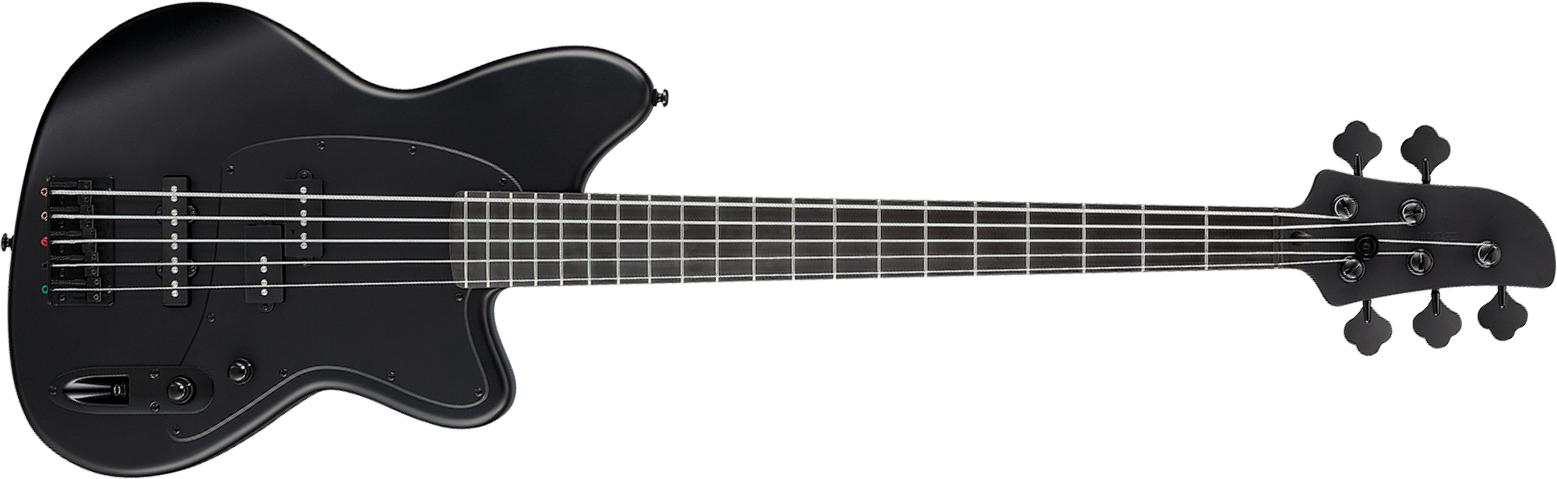 Ibanez Tmb425b Bkf Standard Talman Bass 5c Active Ebo - Black Flat - Solid body electric bass - Main picture