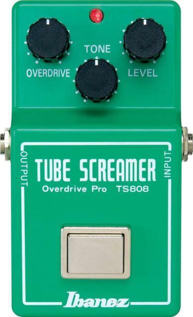 Ibanez Tube Screamer Ts808 - Overdrive, distortion & fuzz effect pedal - Main picture