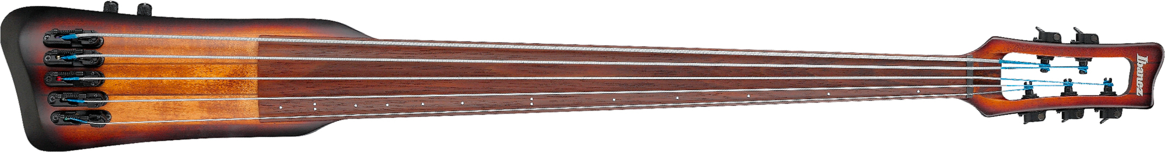 Ibanez Ub805 Mob Upright Bass 5c Jat - Mahogany Oil Burst - Solid body electric bass - Main picture