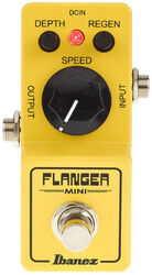 Modulation, chorus, flanger, phaser & tremolo effect pedal Ibanez FLMINI Flanger