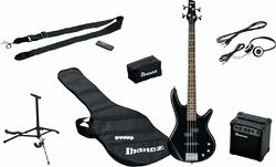 Electric bass set Ibanez IJSR190 Jumpstart Bass Pack - Black