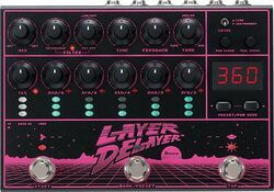 Reverb, delay & echo effect pedal Ibanez Layer Delayer