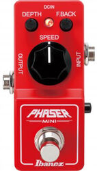 Modulation, chorus, flanger, phaser & tremolo effect pedal Ibanez PHMINI Phaser