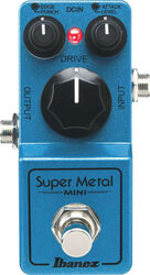 Overdrive, distortion & fuzz effect pedal Ibanez SMMINI Super Metal Mini