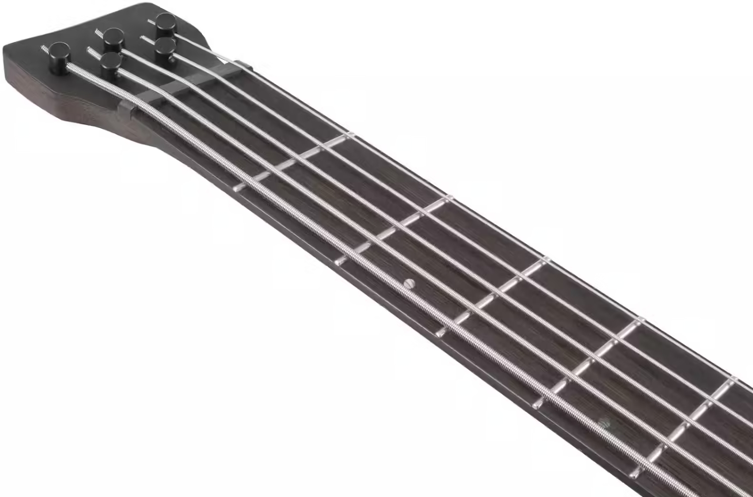 Ibanez Ehb1135ms Skl Workshop Multiscale 5c Active Bartolini Pp - Silver Wave Black Low Gloss - Solid body electric bass - Variation 4