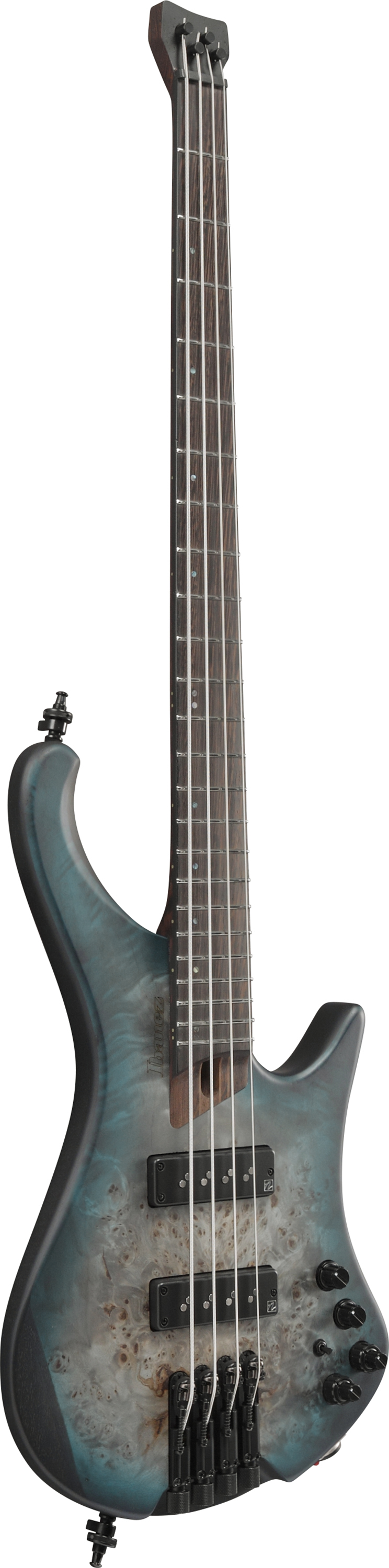 Ibanez Ehb1500 Workshop Active Pp - Cosmic Blue Starburst Flat - Solid body electric bass - Variation 4