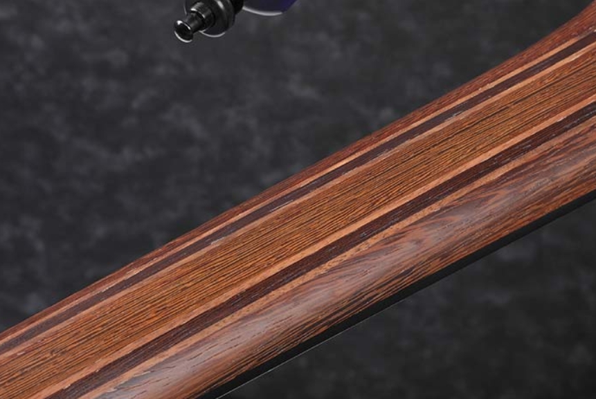 Ibanez Ehb1505ms Plf Workshop Multiscale 5c Active Pp - Pacific Blue Burst Flat - Solid body electric bass - Variation 6