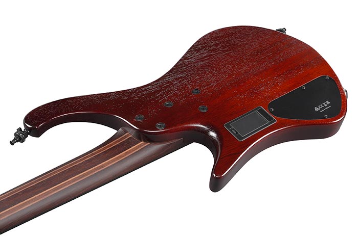 Ibanez Ehb1505s Del Workshop 5c Shsc Active Pp - Dragon Eye Burst Low Gloss - Travel electric bass - Variation 3