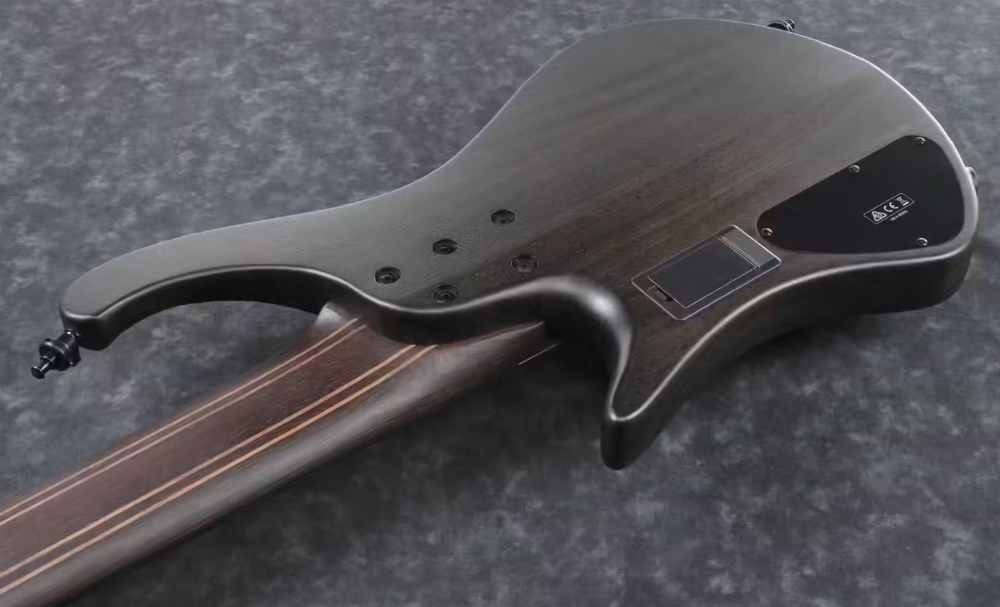 Ibanez Ehb1506ms Bif Workshop 6c Multiscale Active Pp - Black Ice Flat - Solid body electric bass - Variation 3