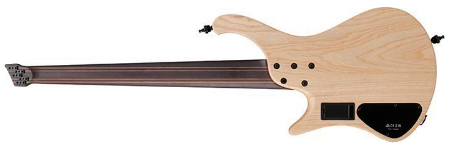 Ibanez Ehb1675ms Ntf Workshop 5c Multiscale Active Pp - Natural Flat - Solid body electric bass - Variation 1