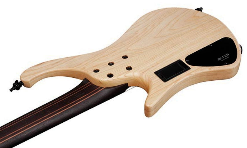 Ibanez Ehb1675ms Ntf Workshop 5c Multiscale Active Pp - Natural Flat - Solid body electric bass - Variation 3