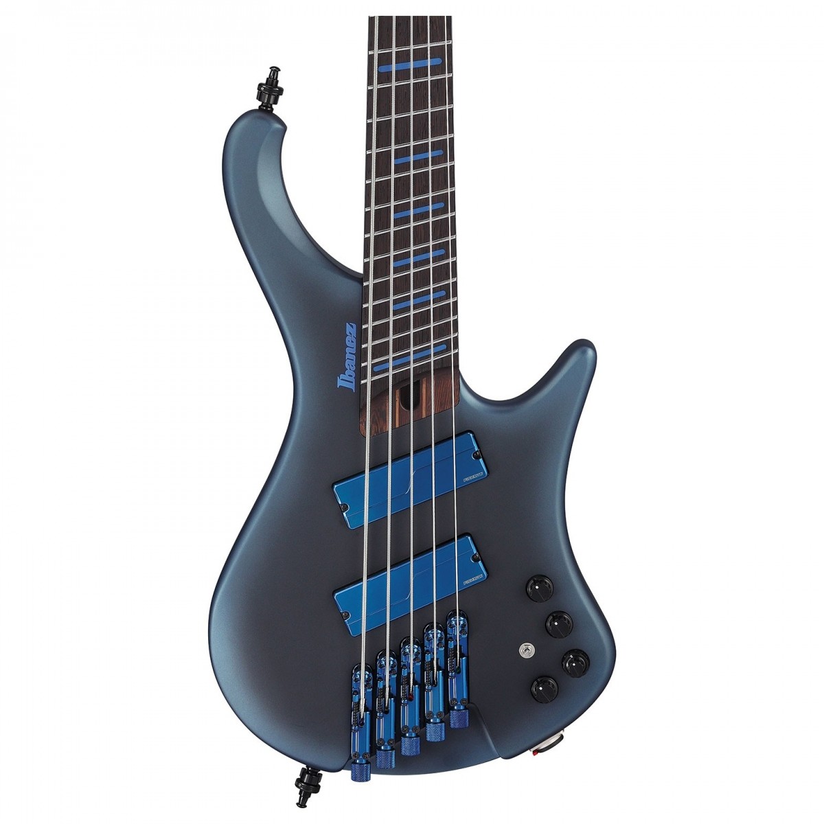 Ibanez Ehb5msbsp Del Workshop 5c Shsc Active Pp - Midnight Arctic Ocean Matte - Travel electric bass - Variation 1