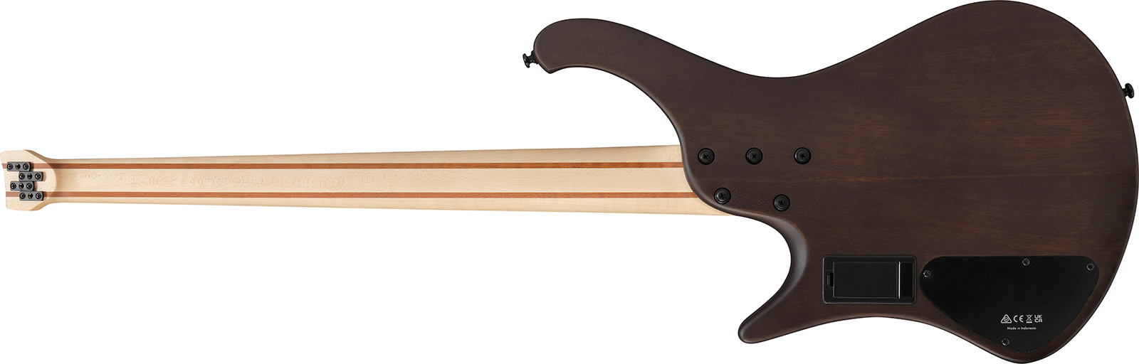 Ibanez Ehb600 Wnf Standard Active Jat - Walnut Flat - Solid body electric bass - Variation 1