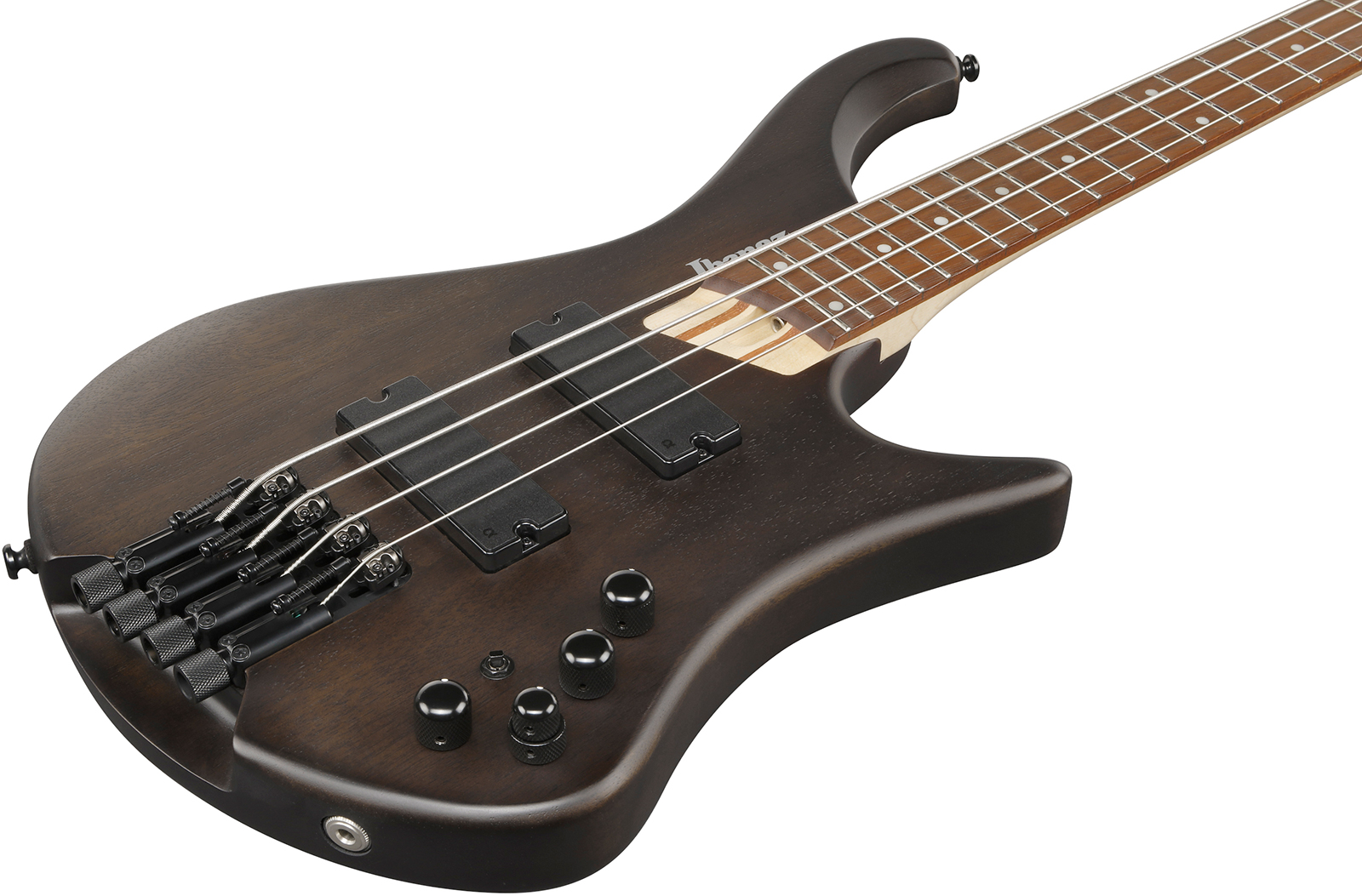 Ibanez Ehb600 Wnf Standard Active Jat - Walnut Flat - Solid body electric bass - Variation 2