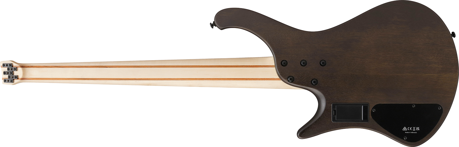 Ibanez Ehb605 Wnf Standard 5c Active Jat - Walnut Flat - Solid body electric bass - Variation 1