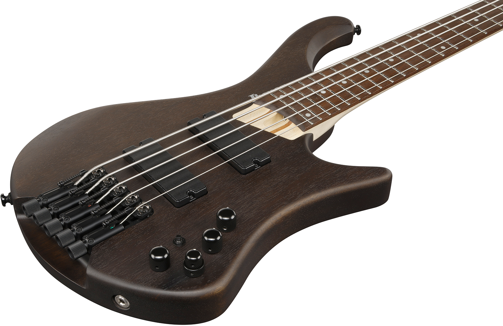 Ibanez Ehb605 Wnf Standard 5c Active Jat - Walnut Flat - Solid body electric bass - Variation 2