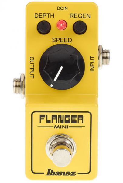 Modulation, chorus, flanger, phaser & tremolo effect pedal Ibanez FLMINI Flanger