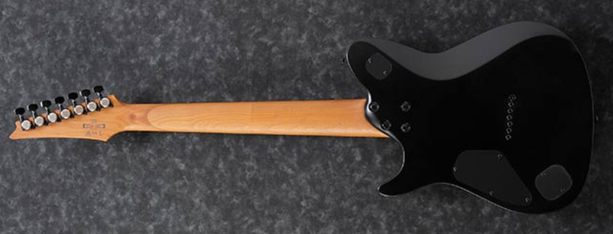 Ibanez Fr807 Bkf Standard 7c 2h Ht Pf - Black Flat - 7 string electric guitar - Variation 3