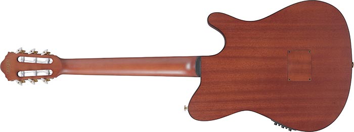 Ibanez Frh10nl Bsf Hybrid Cw Gaucher Epicea Sapele Wal - Brown Sunburst Flat - Classical guitar 4/4 size - Variation 1