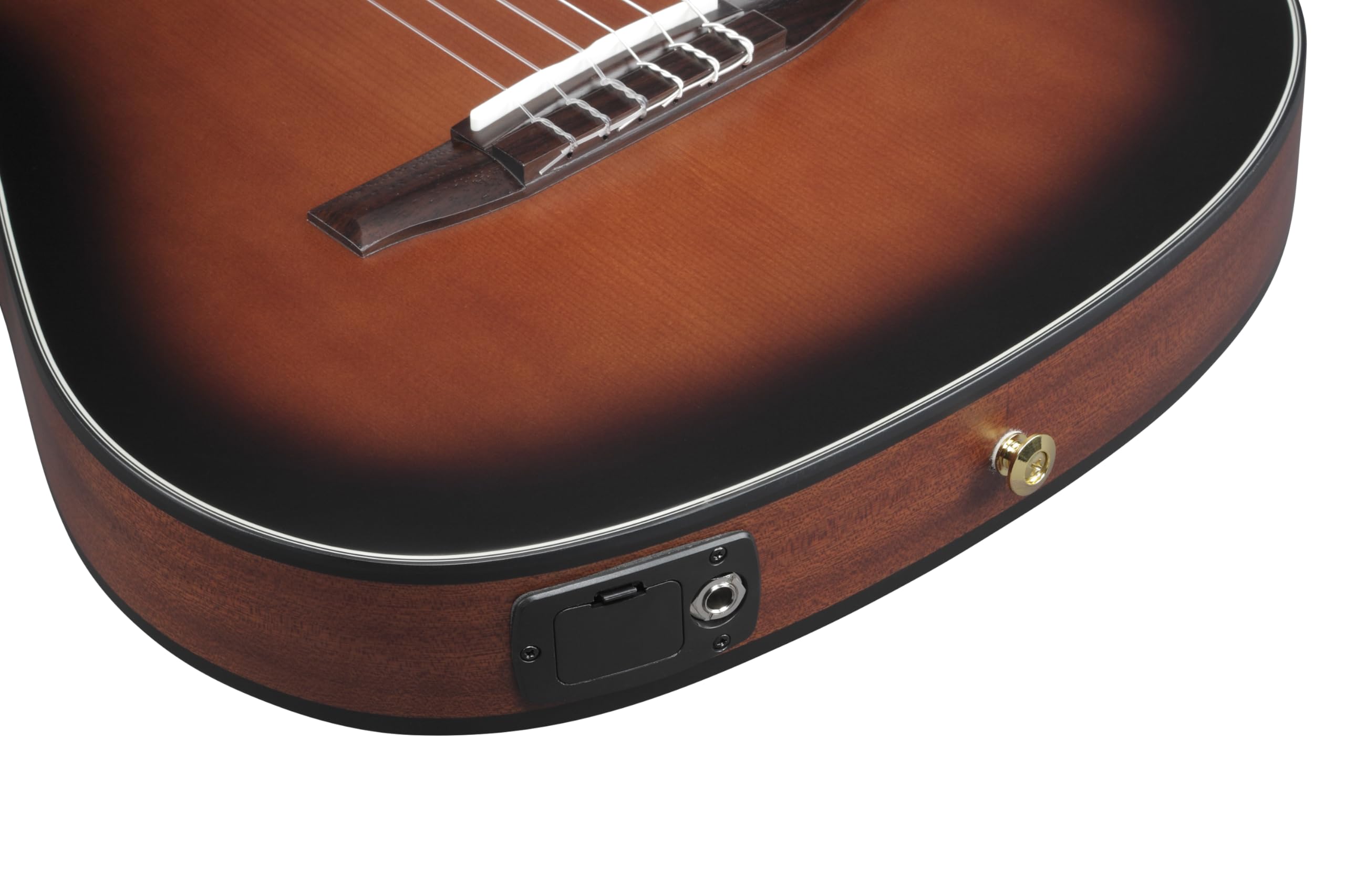 Ibanez Frh10nl Bsf Hybrid Cw Gaucher Epicea Sapele Wal - Brown Sunburst Flat - Classical guitar 4/4 size - Variation 3